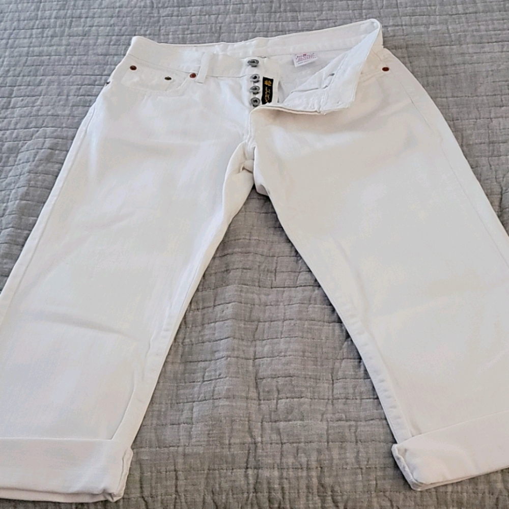 Lucky brand Women's  white jeans